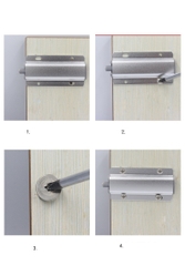 Dụng Cụ Nhấn Mở Tủ Hít Cánh Tủ Nam Châm Inox,Chốt Nút Hít Nam Châm Nhấn Nhả Mở Cửa