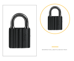 Ổ Khóa Opel Đen Có Ron Chống Nước Khóa Bấm 3-5 Chìa Bầu (Hàng Chính Hãng)