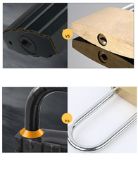 Ổ Khóa Opel Đen Có Ron Chống Nước Khóa Bấm 3-5 Chìa Bầu (Hàng Chính Hãng)