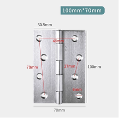 Bản lề bản lề lá inox bản lề của tủ inox loại dày cao cấp