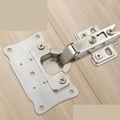 Miếng inox sửa bản lề tủ gỗ & thép và nhựa, nhôm