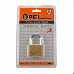 Ổ Khóa Đồng Opel Khóa Bấm 3 Chìa Bầu (Hàng Chính Hãng)