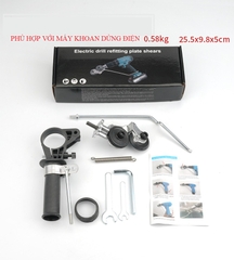 DỤNG CỤ CẮT TOLE KẾT HỢP VỚI MÁY KHOAN