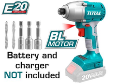 MÁY SIẾT VÍT DÙNG PIN Lithium-Ion E20 TIRLIE2001 TOTAL