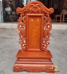 Bài vị cao cấp gỗ hương kích thước 48x24x11 cm