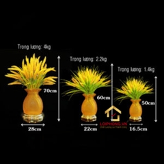 Đèn Bình Bông Lúa Chiêu Tài Thịnh Vượng Bằng Thủy Lưu Ly cao 50cm,60cm,70cm (giá 1 chiếc)