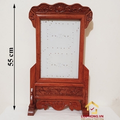 Khung ảnh thờ đẹp bằng gỗ hương kích thước 20x30 cm