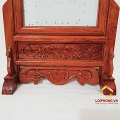 Khung ảnh thờ đẹp bằng gỗ hương kích thước 20x30 cm