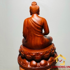 Tượng Phật Thích Ca tịnh tâm kích thước 50x36x30 cm