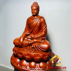 Tượng Phật Thích Ca tĩnh tâm kích thước 40x23x23 cm