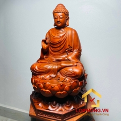 Tượng Phật Thích Ca tĩnh tâm kích thước 50x30x30 cm