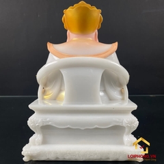 Tượng Thần Tài Thổ Địa trang phục màu vàng cao từ 20 – 30 cm