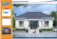 [Update 2026] Mẫu Phối Màu Sơn Mặt Tiền Nhà Mái Thái Đẳng Cấp Sang Trọng