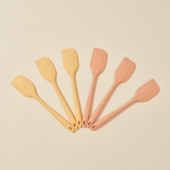 Phới dẹt silicone Moyuum - Phiên bản Mini - Đỏ/Vàng