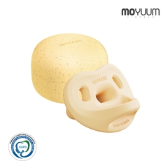 Ty ngậm 100% silicone Moyuum - 1-3m - Màu vàng