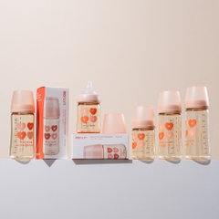 Thế hệ 3 - Bình PPSU Moyuum - Mẫu tim đỏ - 170ml