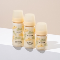 Thế hệ 3 - Bình PPSU Moyuum - Mẫu mèo - 170ml