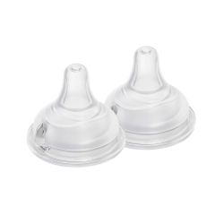 Thế hệ 3 - Núm bình sữa silicon Moyuum - Size 1/2/3/4 - Hộp 2 núm