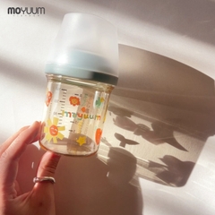 Bình sữa Moyuum PPSU Mov.aa - 250ml - Bản họa tiết - Xanh mint