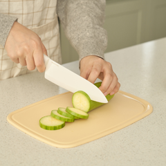 Thớt silicone Moyuum -  Đỏ/Vàng/Xám