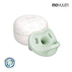 Ti giả 100% silicon Moyuum - 6m+ - Màu xanh mint