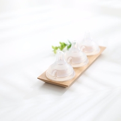 Núm bình silicon Moyuum - Set 2 núm - Size 3