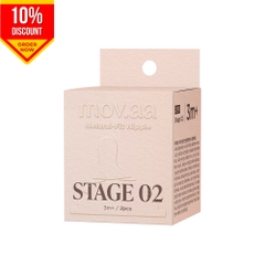 Núm bình sữa Moyuum Natural Fit phiên bản mov.aa - Size 1/2/3/4