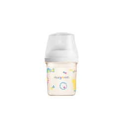 Bình sữa Moyuum PPSU Mov.aa - 160ml - Bản họa tiết - Trắng