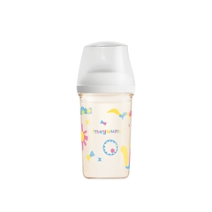 Bình sữa Moyuum PPSU Mov.aa - 250ml - Bản họa tiết - Trắng