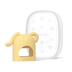 Gặm nướu silicon Moyuum - 3m+ - Hình voi - Màu vàng