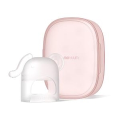 Gặm nướu silicon Moyuum - 3m+ - Hình voi - Màu trong suốt