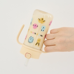 MỚI - Thế hệ 3 - Bình tập uống PPSU Moyuum - Mẫu Friends - 170ml/270ml/330ml