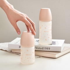 Bình sữa Thủy tinh tráng silicone Moyuum phiên bản Twinkle - 150ml/240ml