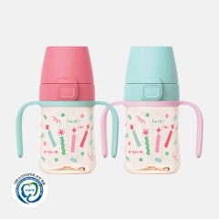 Bình tập uống PPSU Moyuum - Phiên bản Happy Day - 170ml/270ml