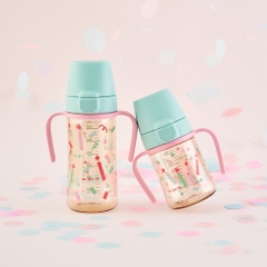 Bình tập uống PPSU Moyuum - Phiên bản Happy Day - 170ml/270ml