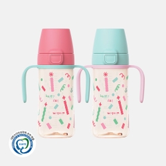 Bình tập uống PPSU Moyuum - Phiên bản Happy Day - 170ml/270ml