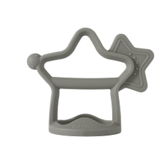 Gặm nướu silicon Moyuum - 3m+ - Hình sao - Màu Be/Xám sáng/Xám titan/Xanh/Trong suốt