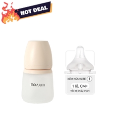Bình sữa Silicone Moyuum - 160ml - Kèm núm 1