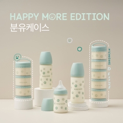 Hộp chia sữa bột Moyuum - 5 ngăn - Phiên bản Happy More