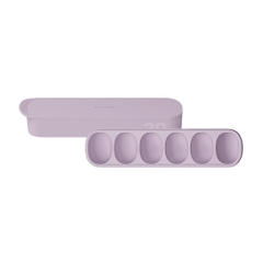 Khay trữ ăn dặm silicon Moyuum - 4 màu Vàng/Be/Tím/Cam đỏ - 6 ô | 30ml/ô