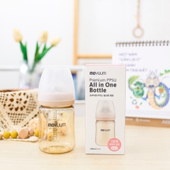 Bình sữa PPSU Moyuum - Trơn - 170ml - Kèm núm 1