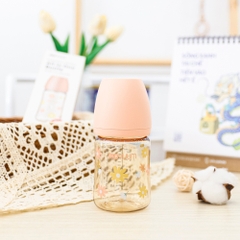 Bình sữa PPSU Moyuum - Hoa cúc - 170ml - Kèm núm 1