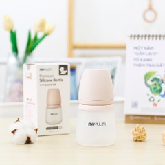 Bình sữa Silicon Moyuum - 160ml - Kèm núm 1