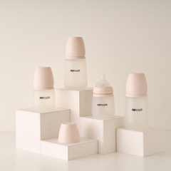 Bình sữa Silicon Moyuum - 260ml - Kèm núm 2