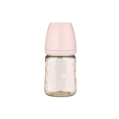 Bình sữa PPSU Moyuum - Thỏ hồng - 170ml - Kèm núm 1