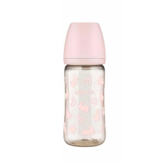 Bình sữa PPSU Moyuum - Thỏ hồng - 270ml - Kèm núm 2