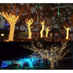 Đèn dây Led F5 quấn cây đế 9mm điện áp 5V (12V) các màu chống nước, F5 trang trí nhà cửa, F5 nháy đủ màu, trang trí Noel, trang trí Tết (Không kèm bộ nguồn)