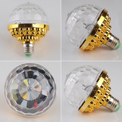 Đèn Led 7 màu tự xoay cả nắp, Đèn Led vũ trường, Đèn Led 7 màu quầy Bar