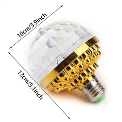 Đèn Led 7 màu tự xoay cả nắp, Đèn Led vũ trường, Đèn Led 7 màu quầy Bar