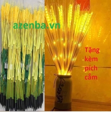 Đèn Led Bông lúa Vàng, Trang Trí Ban Thờ, Set 10 bông Kèm Phích (GIÁ SIÊU RẺ)